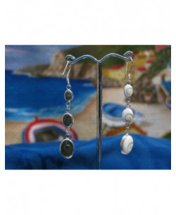 LE 0267 Ohrringe Shiva Auge Silber