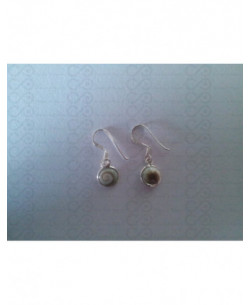 LE 0269 Boucles d'oreilles Shiva Oeil Argent 2