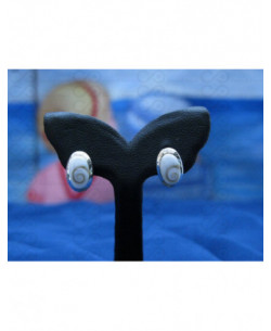 LE 0272s Pendientes Shiva Ojo Plata