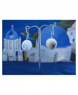 LE 0273 Pendientes Shiva Ojo Plata