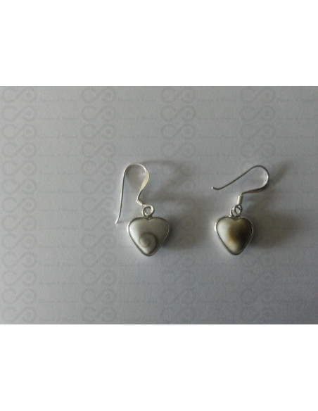 LE 0280 Ohrringe Shiva Auge Silber