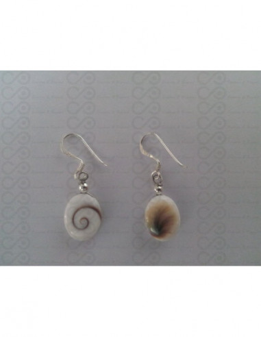 LE 0286o Brincos Olho Shiva Prata