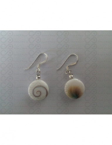 LE 0286r Pendientes Shiva Ojo Plata