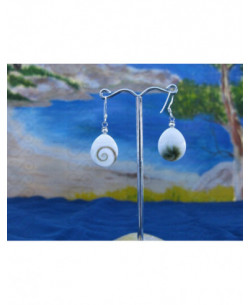 LE 0294 Orecchini in Argento con Occhio di Shiva