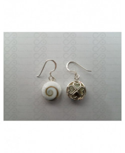LE 0304 Ohrringe Shiva Auge Silber 2