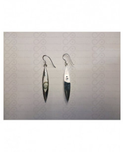 LE 0313 Boucles d'oreilles Shiva Oeil Argent 2