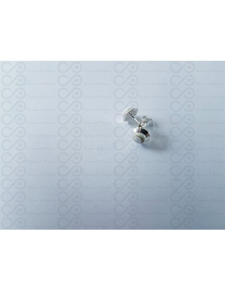 LE 0314s Orecchini in Argento con Occhio di Shiva