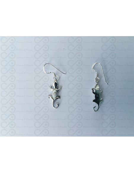 LE 0316 Orecchini in Argento con Occhio di Shiva