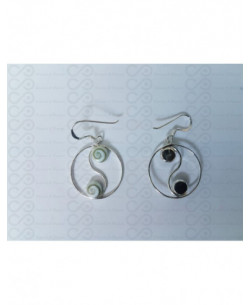 LE 0319 Orecchini in Argento con Occhio di Shiva 2