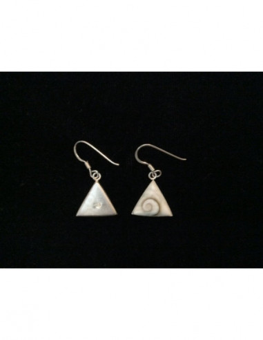 LE 0354 Orecchini in Argento con Occhio di Shiva