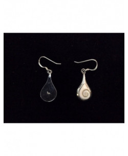 LE 0361 Boucles d'oreilles Shiva Oeil Argent 2