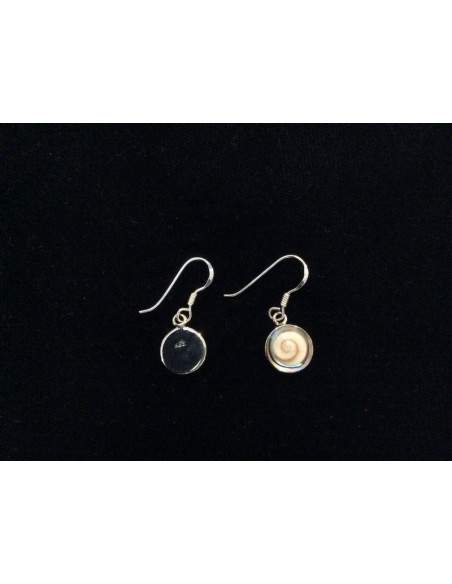 LE 0363 Ohrringe Shiva Auge Silber