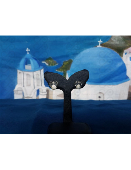 LE 0364s Ohrringe Shiva Auge Silber