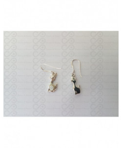 LE 0368 Orecchini in Argento con Occhio di Shiva 2