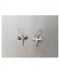 LE 0369 Ohrringe Shiva Auge Silber 2