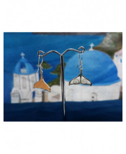 LE 0370 Boucles d'oreilles Shiva Oeil Argent