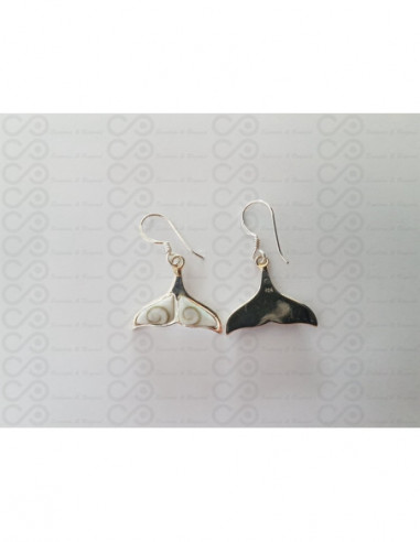 LE 0370 Ohrringe Shiva Auge Silber