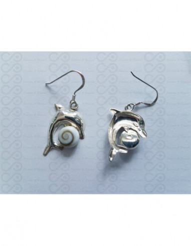 LE 0378 Pendientes Shiva Ojo Plata