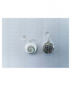 LE 0391 Ohrringe Shiva Auge Silber 2