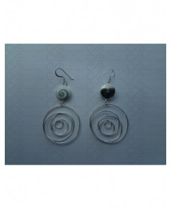 LE 0398 Ohrringe Shiva Auge Silber 2