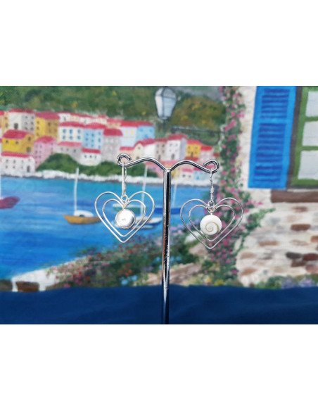 LE 0407 Brincos Olho Shiva Prata