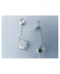 LE 0411 Ohrringe Shiva Auge Silber 2