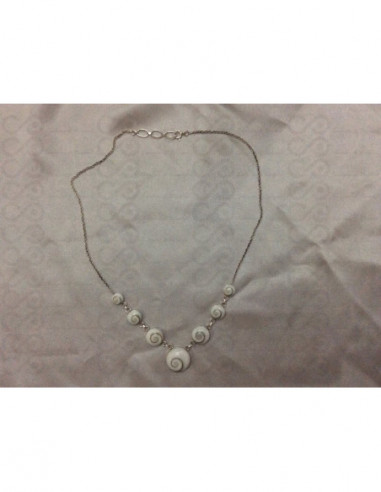 NS 0025 Collier Shiva Oeil Argent