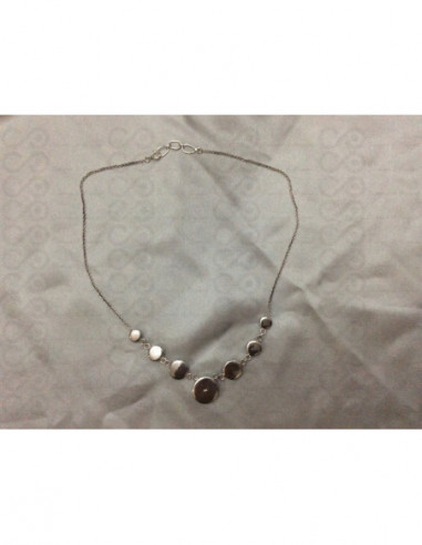 NS 0025 Halskette Shiva Auge Silber