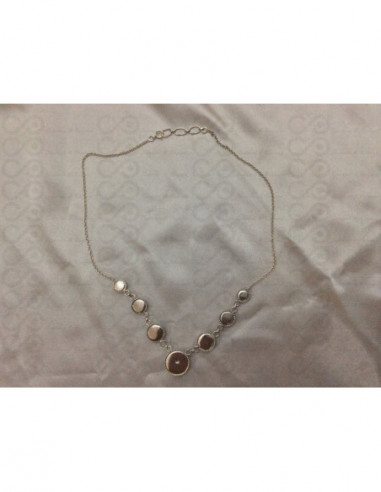 NS 0060 Collier Shiva Oeil Argent