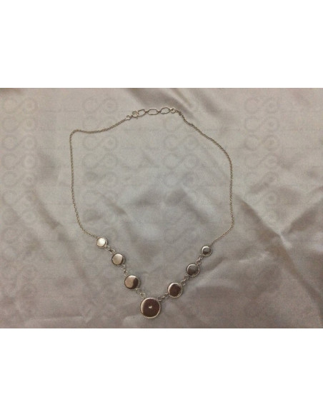 NS 0060 Necklace Shiva Eye Shell Silver