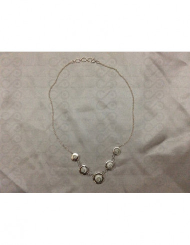 NS 0064 Collana in Argento con Occhio di Shiva