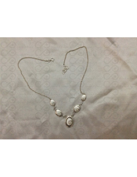 NS 0065 Collana in Argento con Occhio di Shiva