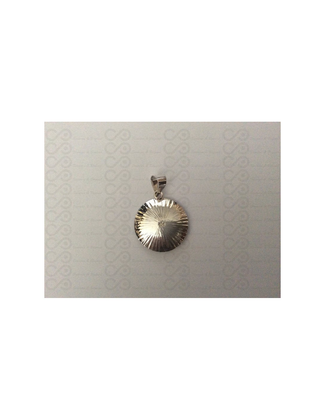 81stgeneration Orecchini Pendenti In Argento 925 Con Conchiglia Shiva Eye E Doppio Cerchio – 43 Mm