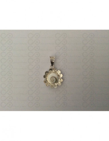 SP 0019 Pendente in Argento con Occhio di Shiva