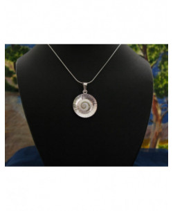 SP 0032 Pendant Shiva Eye Shell Silver