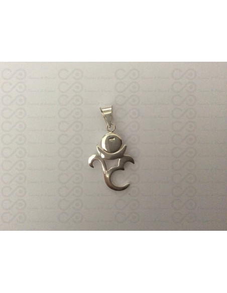 SP 0039 Pendant Shiva Eye Shell Silver