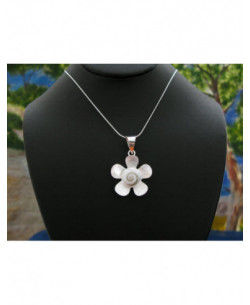 SP 0064 Pendant Shiva Eye Shell Silver