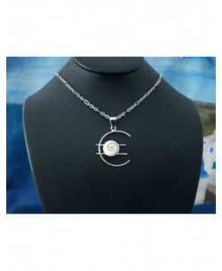 SP 0090 Pendant Shiva Eye Shell Silver