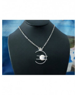 SP 0090 Pendant Shiva Eye Shell Silver 2