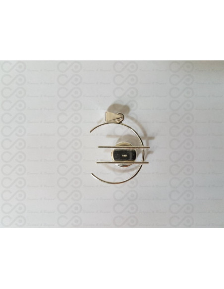 SP 0090 Pingente Olho Shiva Prata