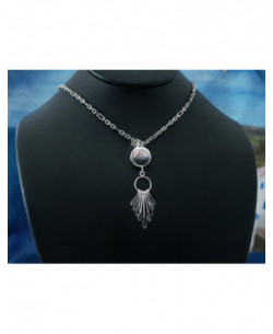 SP 0093 Pendant Shiva Eye Shell Silver 2