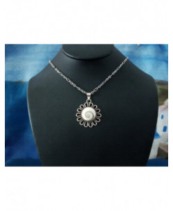 SP 0094 Pendant Shiva Eye Shell Silver