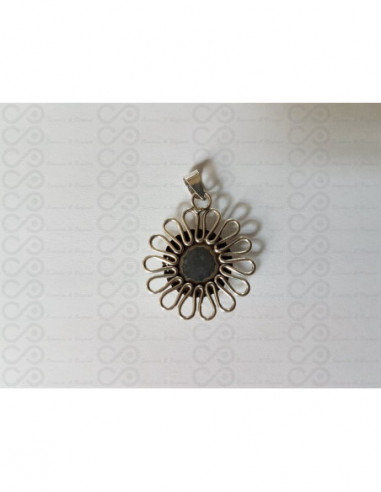 SP 0094 Pendant Shiva Eye Shell Silver