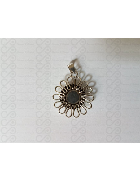 SP 0094 Pendant Shiva Eye Shell Silver