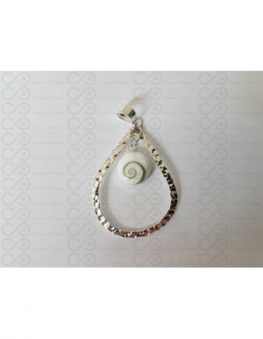 SP 0096 Pendentif Shiva Oeil Argent
