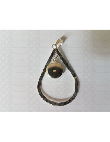 SP 0096 Pendant Shiva Eye Shell Silver