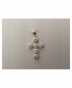 SP 0144 Pendant Shiva Eye Shell Silver 2