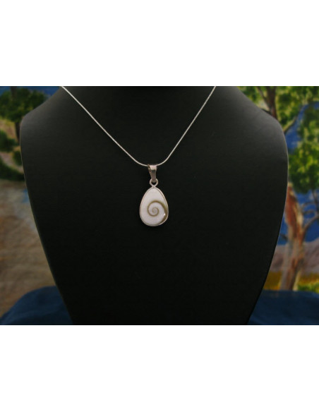 SP 0172 Pendente in Argento con Occhio di Shiva