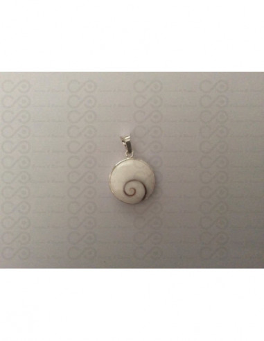 SP 0180 Pingente Olho Shiva Prata