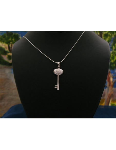 SP 0182 Pendente in Argento con Occhio di Shiva